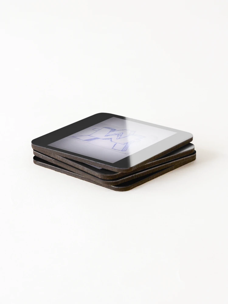 Thumbnail 4 of 5, Coasters (Set of 4), Handmade Logo. designed and sold by RMSHOPS.