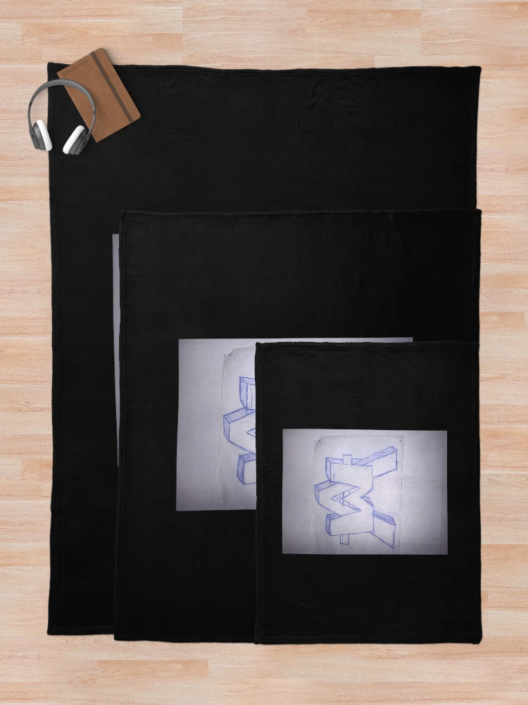 Thumbnail 5 of 6, Throw Blanket, Handmade Logo. designed and sold by RMSHOPS.