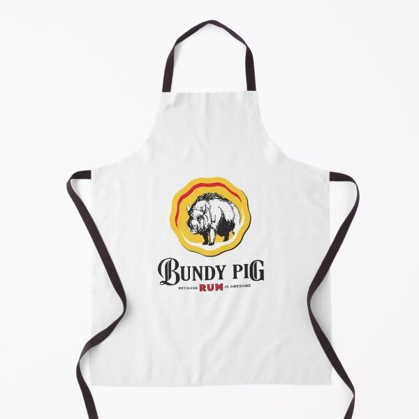 Item preview, Bundy Pig Boar (Black Text) designed and sold by Oleksandrshopp.