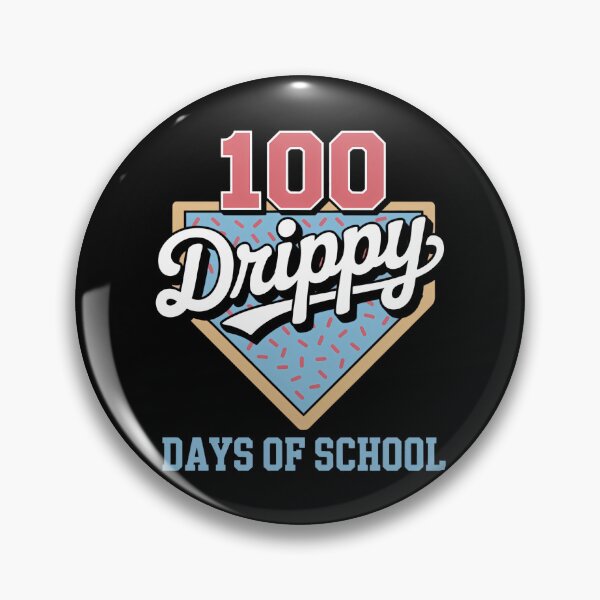 Item preview, 100 Drippy Days of School Baseball Ice Cream 100th Day Boys designed and sold by FaithAbbott.