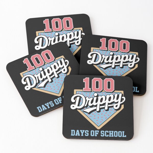 Item preview, 100 Drippy Days of School Baseball Ice Cream 100th Day Boys designed and sold by FaithAbbott.
