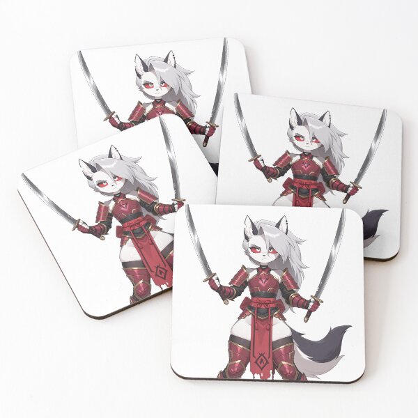 Item preview, Loona Samurai designed and sold by CeluniaMoon's Art - Cute Furry, Anime, and More! .