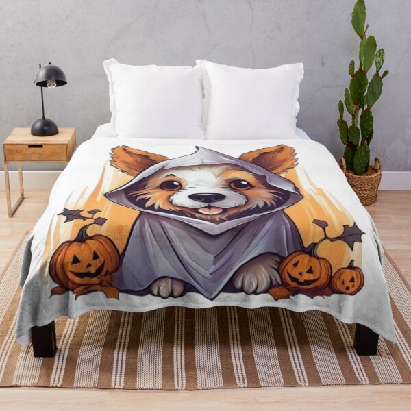 Item preview, Cute Corgi Ghost Halloween designed and sold by KrisGraphic45.