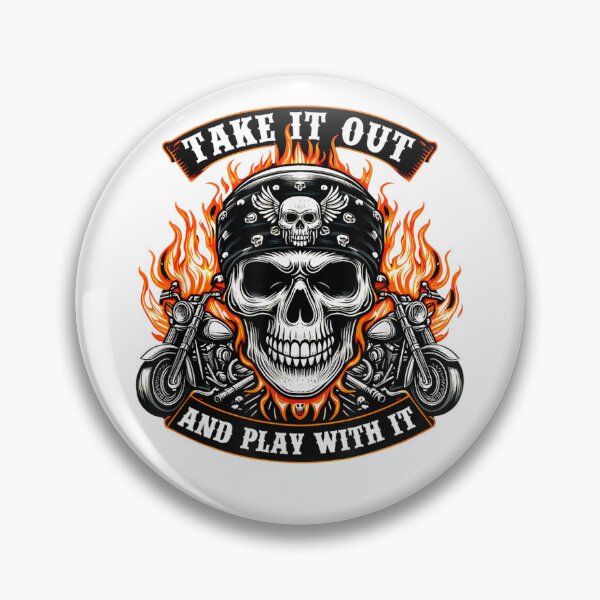 Item preview, Funny Take it Out Play with it Skeleton Biker Motorcycle designed and sold by alber-garnell.