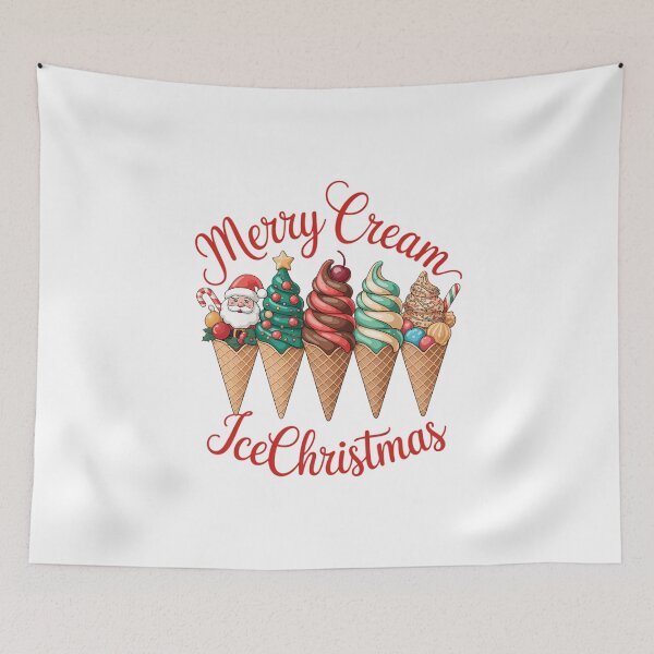 Item preview, Christmas IceCream Cones designed and sold by FaithAbbott.