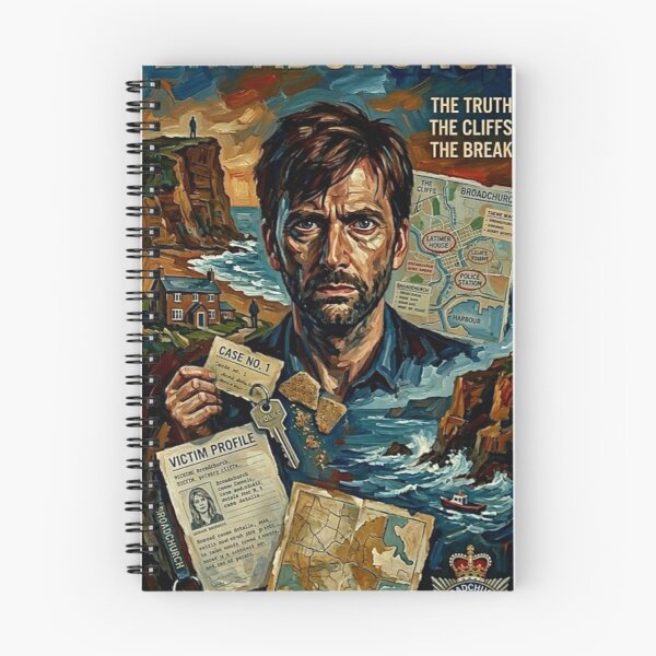 Item preview, Broadchurch: The Truth, The Cliffs, The Break designed and sold by Art's Diner.