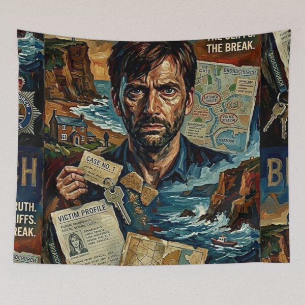 Item preview, Broadchurch: The Truth, The Cliffs, The Break designed and sold by Art's Diner.