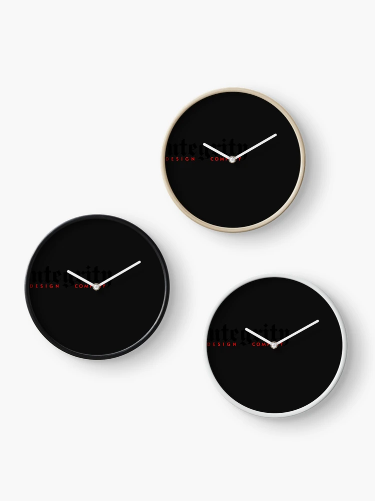 Thumbnail 3 of 4, Clock, Integrity Company designed and sold by RMSHOPS.