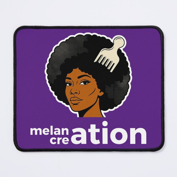 Item preview, Melanation Creation Afro Pride | Melanin Natural Hair Art designed and sold by MadUX.