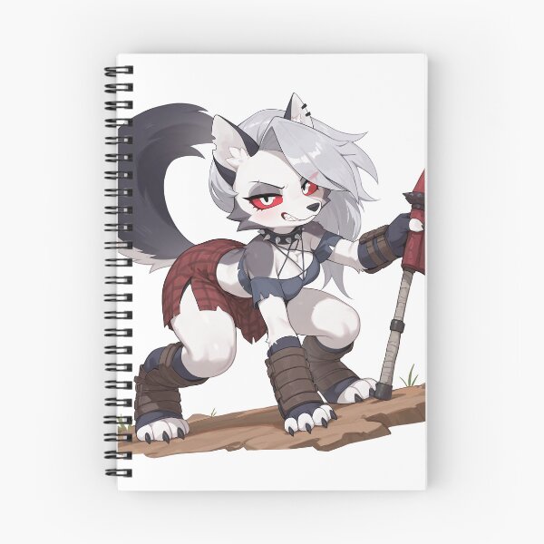 Item preview, Loona Axe Warrior Alternate designed and sold by CeluniaMoon's Art - Cute Furry, Anime, and More! .
