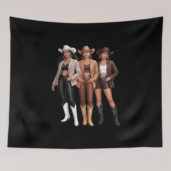 Item preview, Black Cowgirl Western Rodeo Melanin Cowgirl  designed and sold by FaithAbbott.