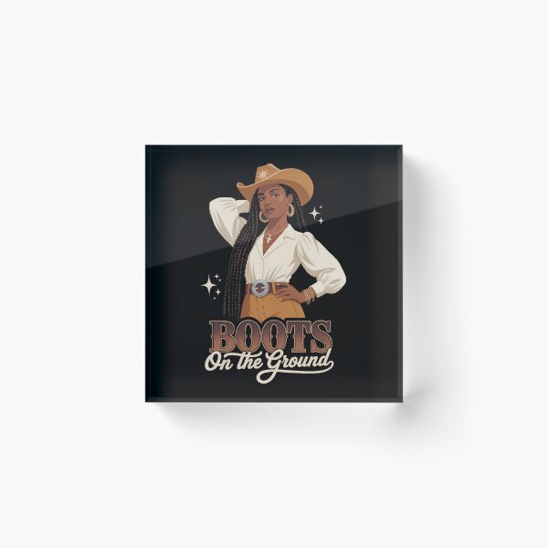 Item preview, Black History Boots On The Ground Cowgirl Western designed and sold by FaithAbbott.