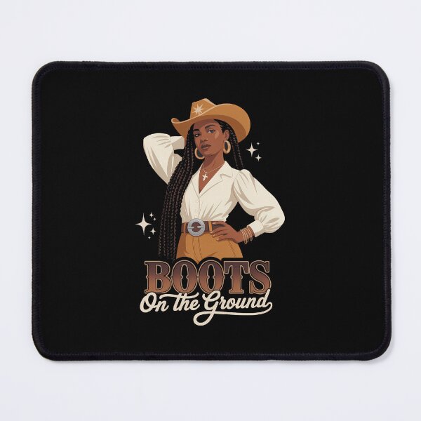 Item preview, Black History Boots On The Ground Cowgirl Western designed and sold by FaithAbbott.