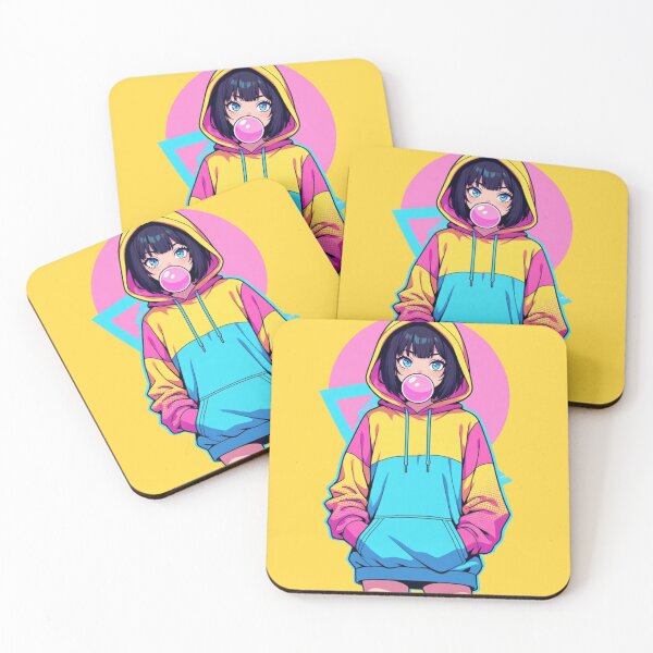 Item preview, Vibrant Bubblegum Urban Chill Anime Aesthetic designed and sold by Jimakmo.