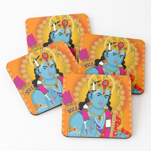 Item preview, Lord Rama Sacred Artwork – Timeless Hindu Epic Inspired Illustration designed and sold by Harshit_Digital_Arts.