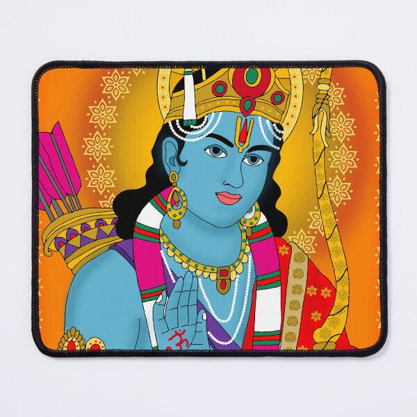 Item preview, Lord Rama Sacred Artwork – Timeless Hindu Epic Inspired Illustration designed and sold by Harshit_Digital_Arts.