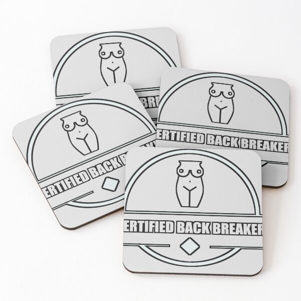 Item preview, Certified Back Breaker Dirty Merit Badge designed and sold by FestDrip.