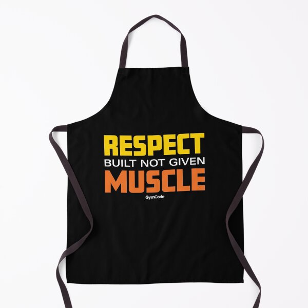 Item preview, Respect and Muscle Built Not Given Tee designed and sold by GymCode.