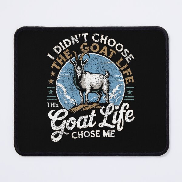 Item preview, I Didn’t Choose The Goat Life The Goat Life Chose Me T-Shirt – Funny Goat Lover Vintage Graphic designed and sold by alber-garnell.