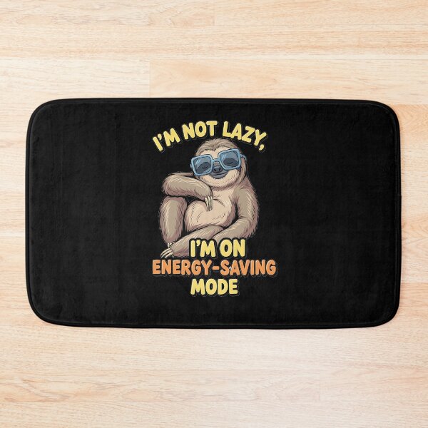 Item preview, Stylish Sloth Energy Saving Mode designed and sold by UrbanPrts.