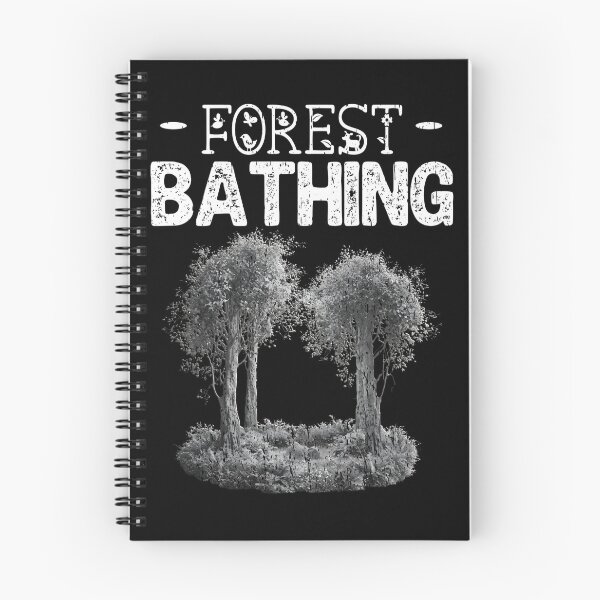 Item preview, Forest Bathing wilderness hiking Nature Therapy Trees forest is my happy place designed and sold by Jt41.