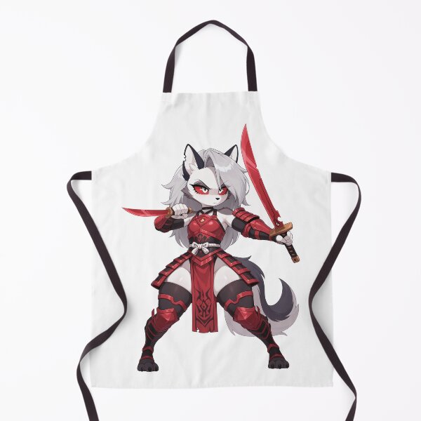 Item preview, Loona Red Samurai designed and sold by CeluniaMoon's Art - Cute Furry, Anime, and More! .