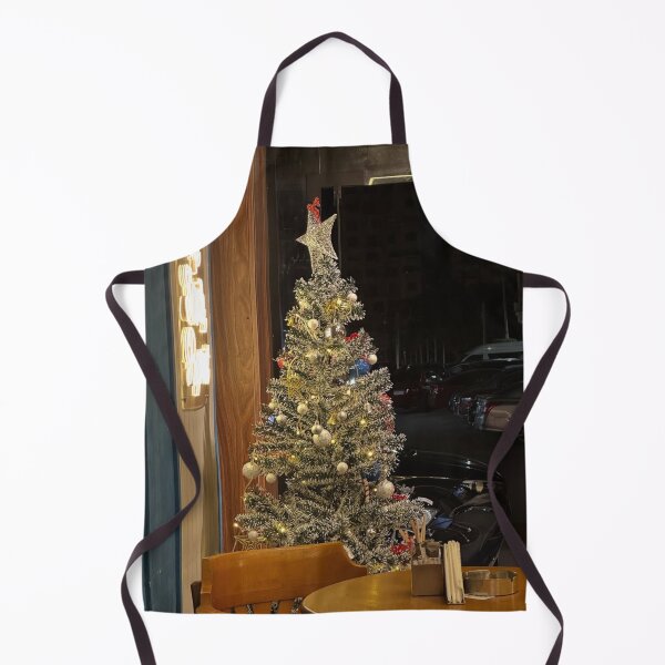Item preview, Cozy Cafe with Christmas Tree designed and sold by AjaylurrMalik.