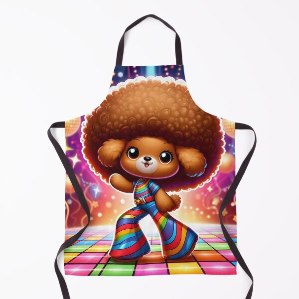 Item preview, Cute Caramel Dog Disco Dance Cartoon designed and sold by CuteThingsWorld.