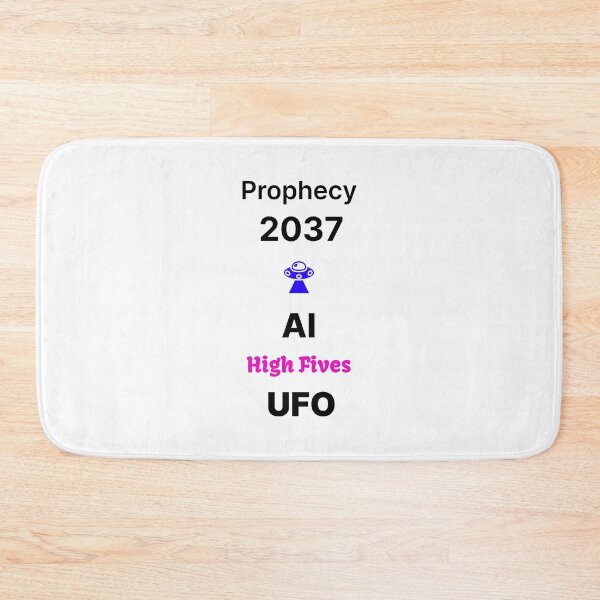 Item preview, AI UFO designed and sold by The WordCatcher Street.