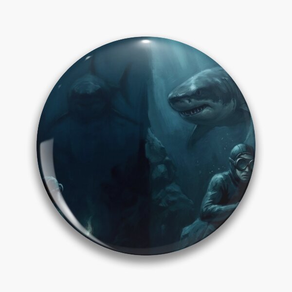 Item preview, Project Haenam: The Abyssal Shadow - Dark Deep Sea Freediving Illustration  designed and sold by KOREA-HAENAM.