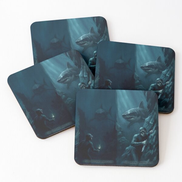 Item preview, Project Haenam: The Abyssal Shadow - Dark Deep Sea Freediving Illustration  designed and sold by KOREA-HAENAM.