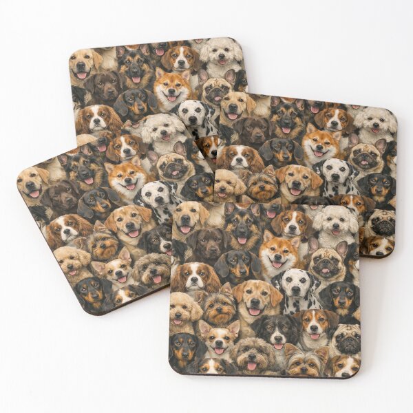 Item preview, Ultimate Dog Lover's Dream - Adorable Multi-Breed Puppy Pile designed and sold by myforestfog.
