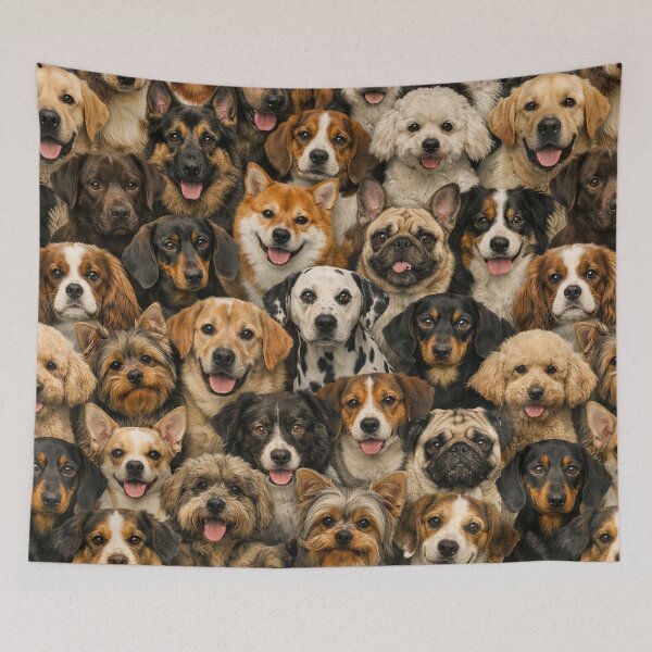 Item preview, Ultimate Dog Lover's Dream - Adorable Multi-Breed Puppy Pile designed and sold by myforestfog.