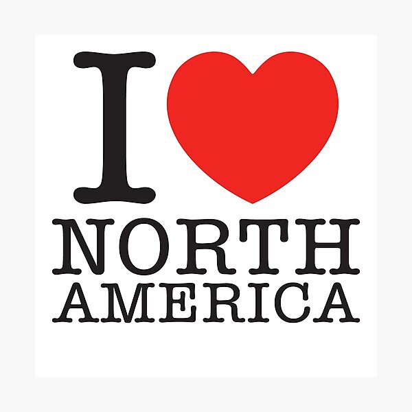 Item preview, I Love North America designed and sold by shitpostee.