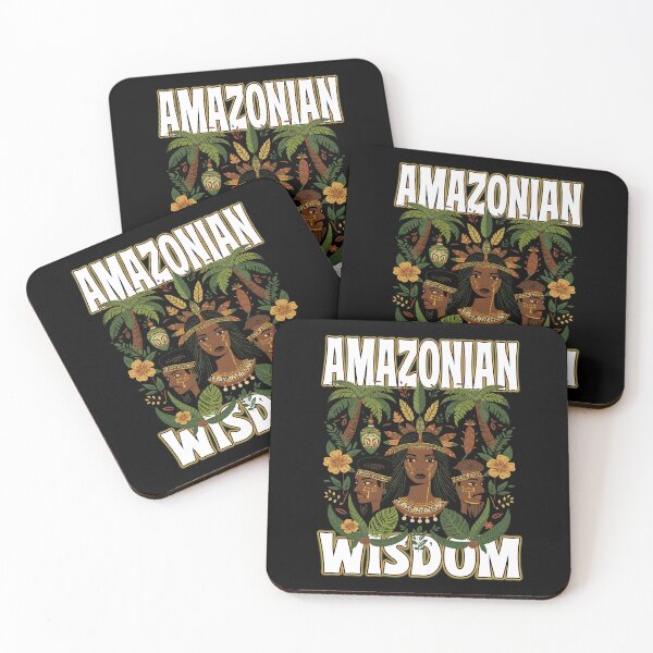 Item preview, Amazonian Wisdom Tribal Rainforest Indigenous Art designed and sold by Jt41.