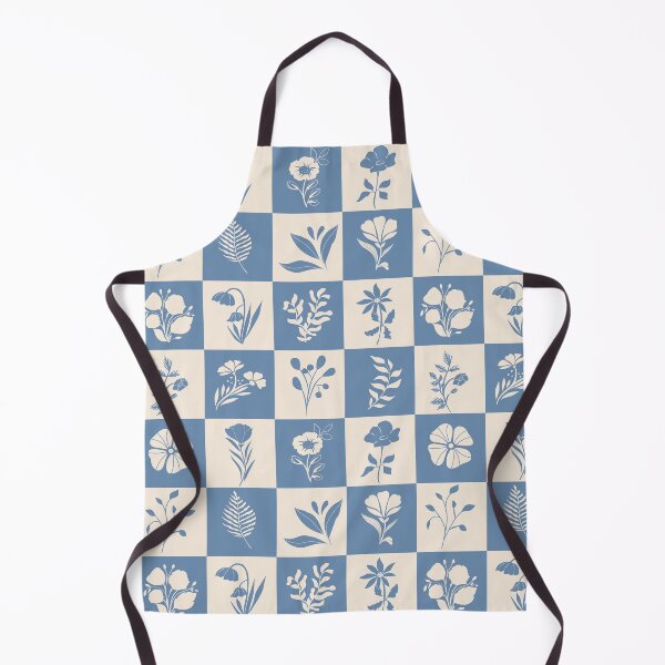 Item preview, Craftsman style patchwork quilt - flower quilt block - soft blue and cream designed and sold by ahahdodo.