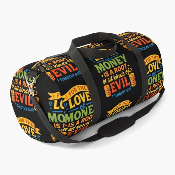 Item preview, 1 Timothy 6:10 For The Love Of Money Is A Root Of All Kinds Of Evil designed and sold by plushism.