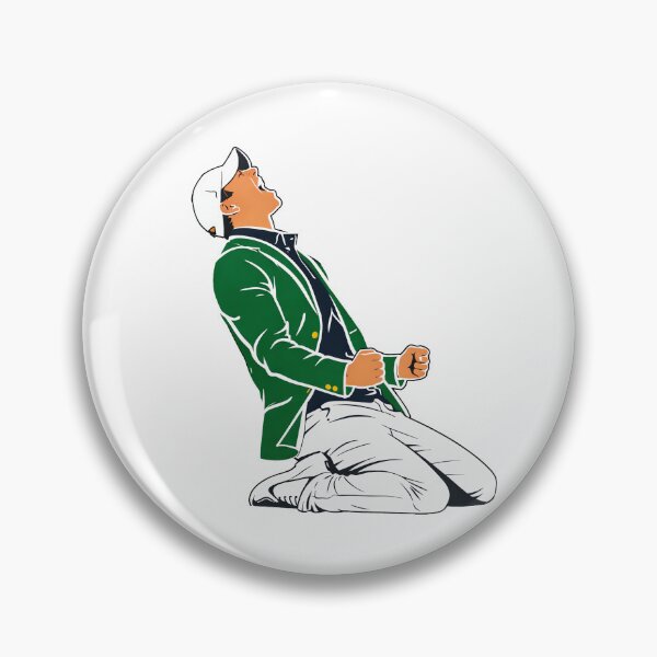 Item preview, Rory McIlroy Masters Victory Silhouette designed and sold by ArtSpireWorks.