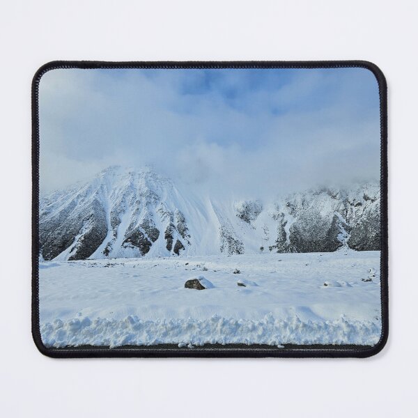 Item preview, Fresh snow in Mt Cook village designed and sold by Mountain & Moss Creative.