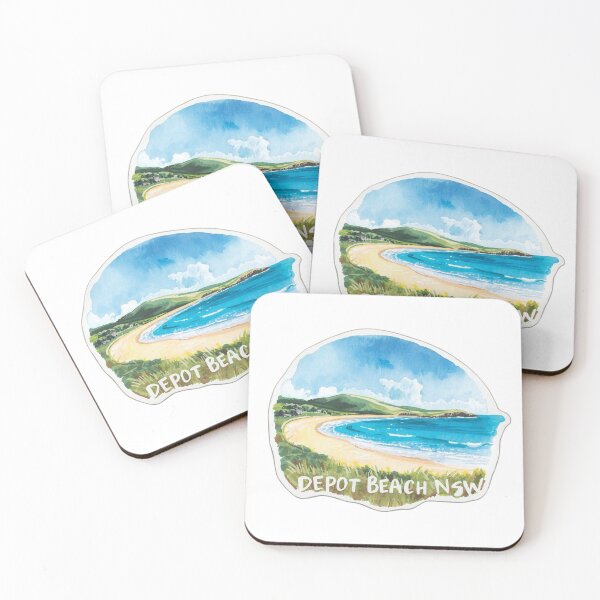 Item preview, Depot Beach, NSW Australia designed and sold by PamLeeDesign.