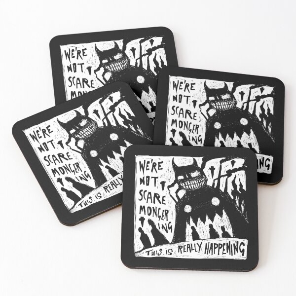 Item preview, Idioteque - Scaremongering - Illustrated Lyrics designed and sold by bangart.