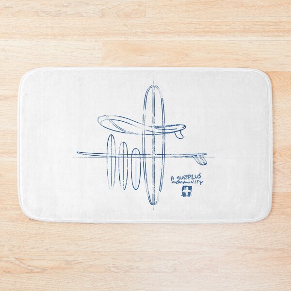 Artikelvorschau, Retro-Surfbrett-Bauplan – Surfplus Community Design entworfen und verkauft von artworkathome.