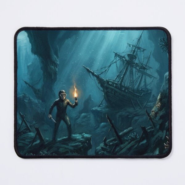Item preview, Abyssal Discovery: The Sunken Galleon and the Lone Diver designed and sold by KOREA-HAENAM.