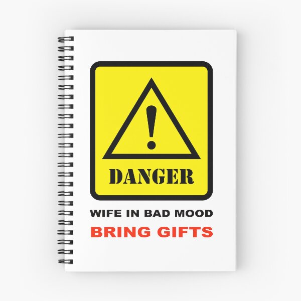 Item preview, Danger - Wife in Bad Mood designed and sold by Moment of Mood by Surayos .