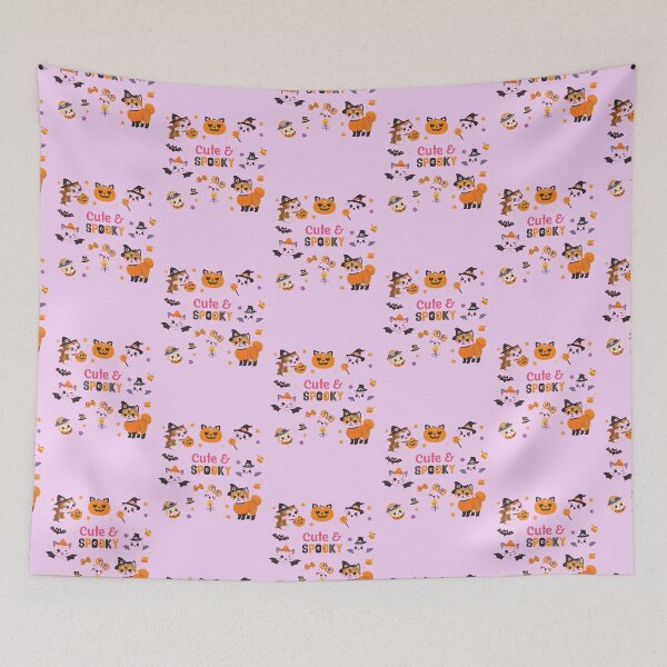 Item preview, Kawaii Trick or Treat Pumpkin Illustration designed and sold by anandsiva2703.