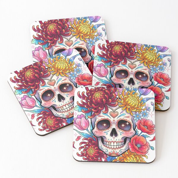 Item preview, Female skull designed and sold by PP&RAINBOW SHOP.