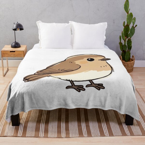 Item preview, Cute Chubby Bird Illustration - Hand-Drawn Little Sparrow Art designed and sold by OuSfian1.