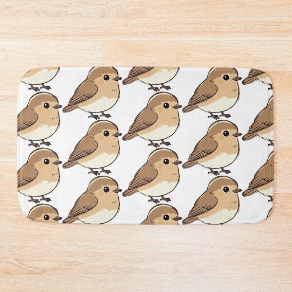 Item preview, Cute Chubby Bird Illustration - Hand-Drawn Little Sparrow Art designed and sold by OuSfian1.