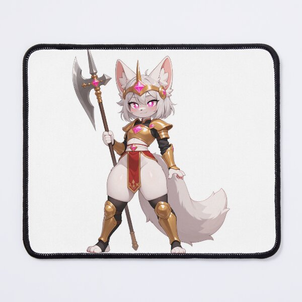 Item preview, Celunia Halberd Warrior designed and sold by CeluniaMoon's Art - Cute Furry, Anime, and More! .