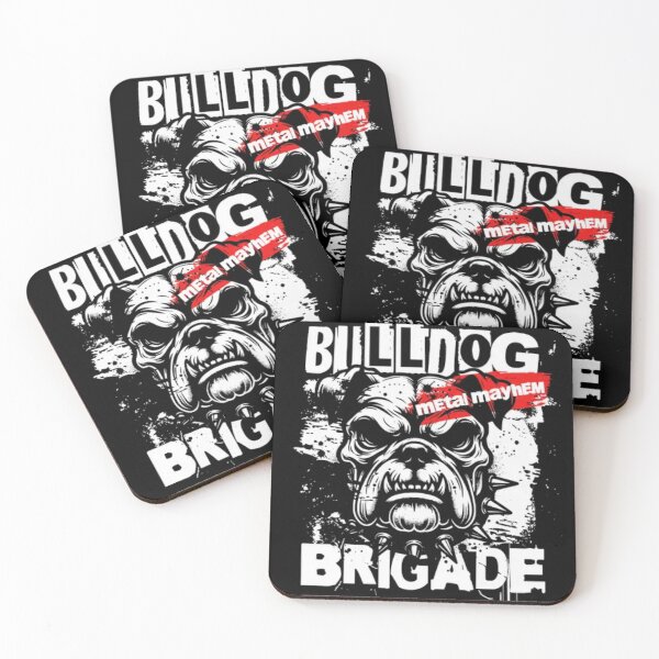 Item preview, Bulldog Brigade - Heavy Metal Mayhem Grunge Dog designed and sold by GenZFashion000.